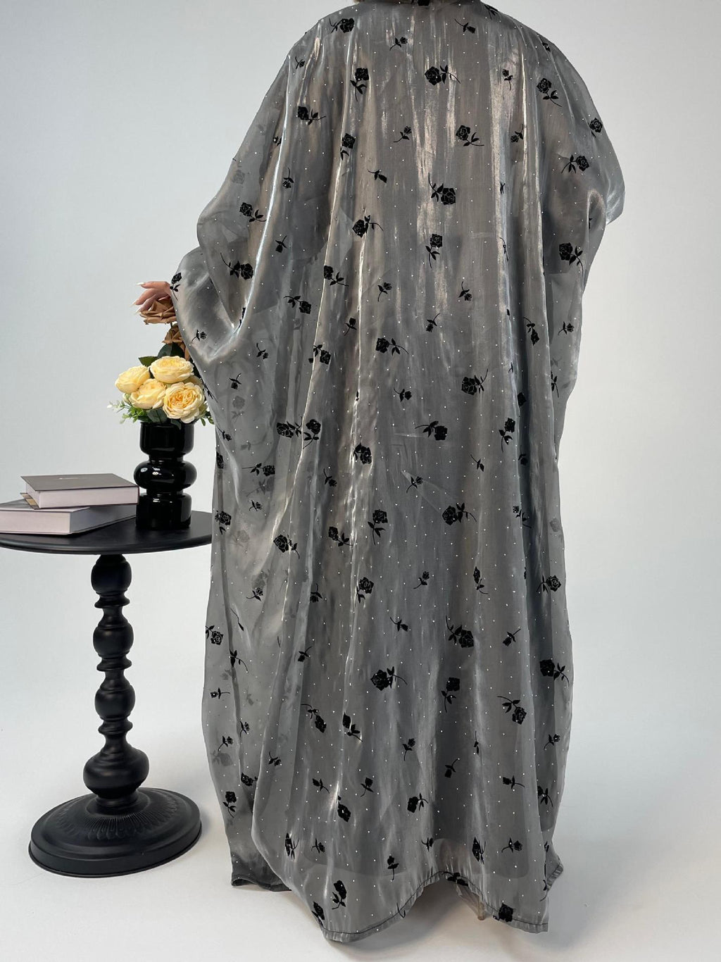 Elegant Rose Skirt Set