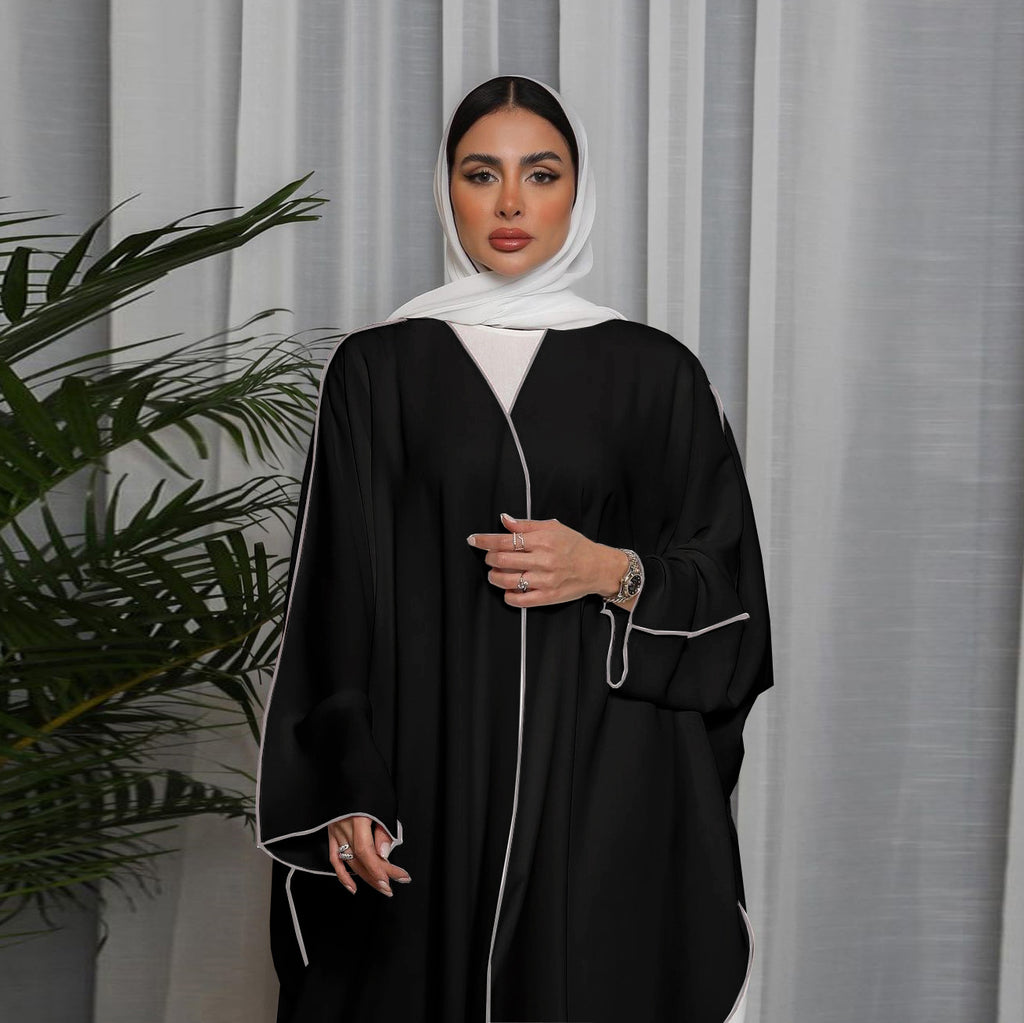 Splicing Stitching Simple Abaya