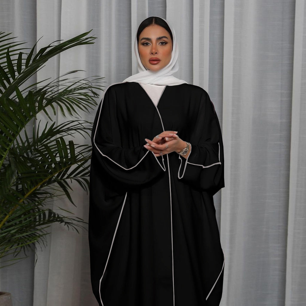 Splicing Stitching Simple Abaya