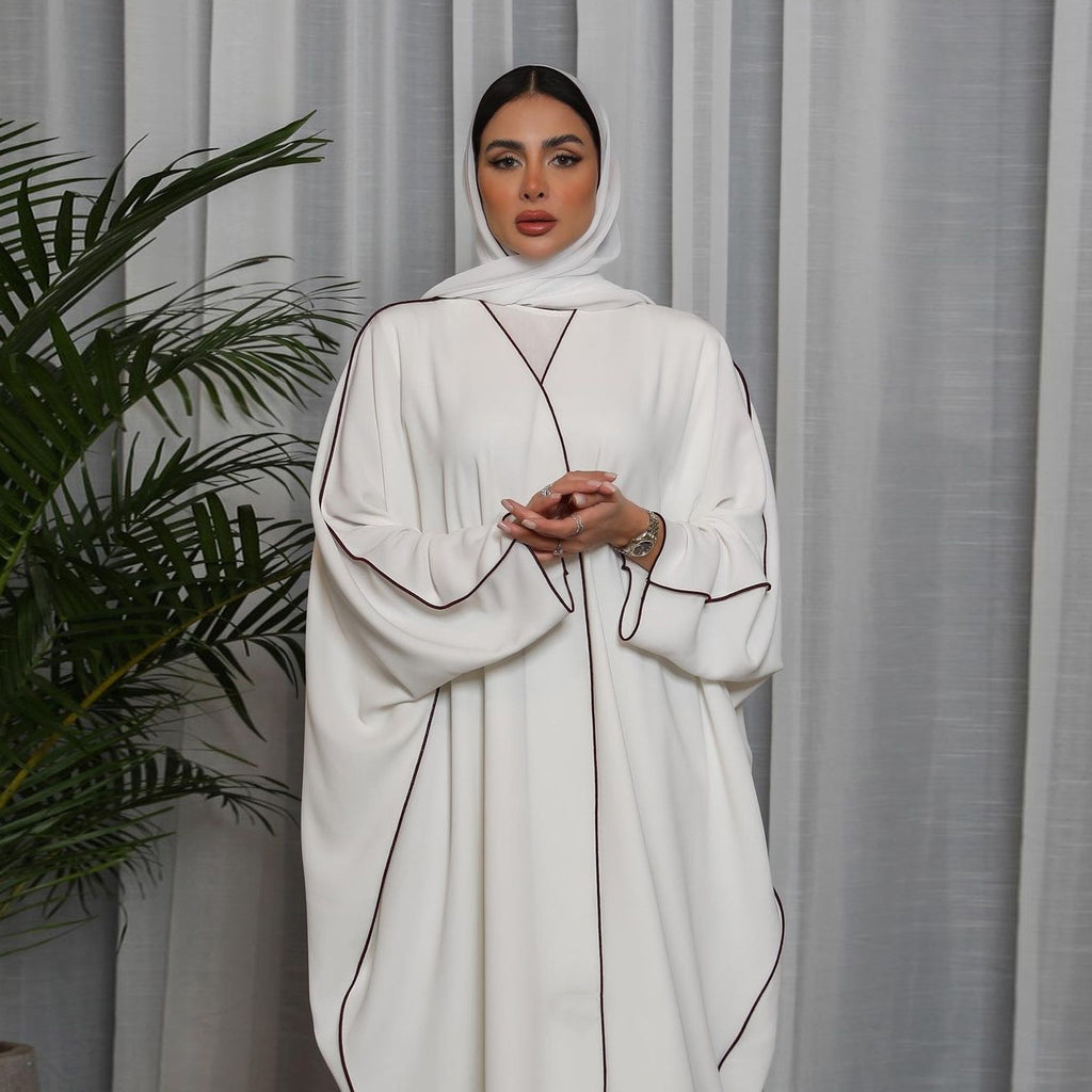 Splicing Stitching Simple Abaya