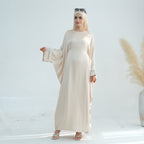 Rhinestone Satin Dress