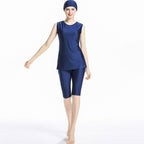 Short Style 3PCS Swimwear Burkini