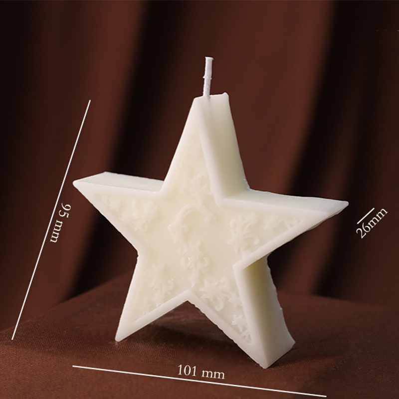 Moon Star Castle Candle for Ramadan Decor