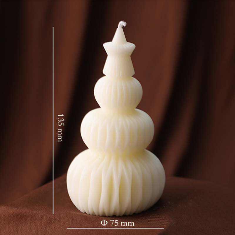 Moon Star Castle Candle for Ramadan Decor