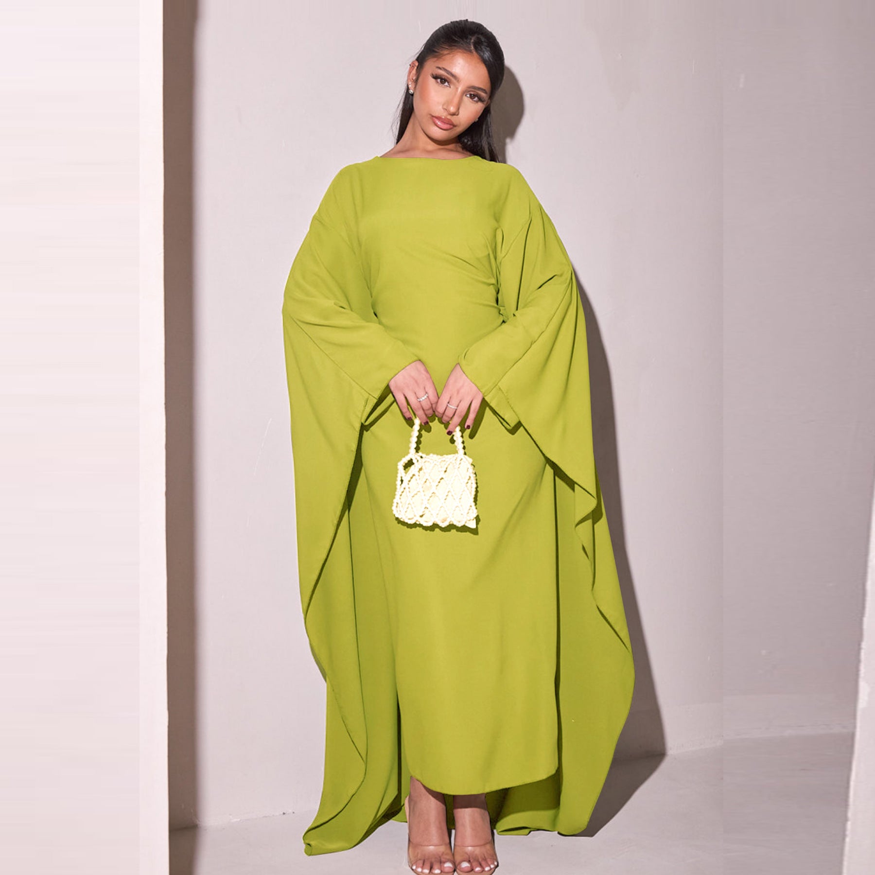 Fashion Elegant Maxi Butterfly Abaya