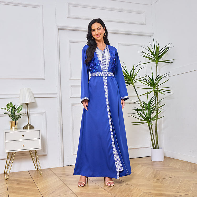 Ramadan Arabic Kimono Open Abaya