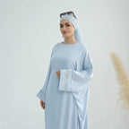 Rhinestone Satin Dress