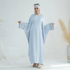 Rhinestone Satin Dress