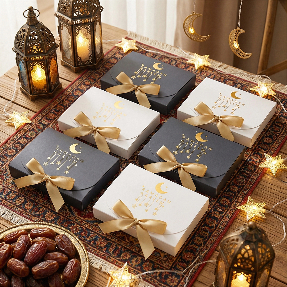 Ramadan Foil Stamped Gift Box 10 Pcs S911