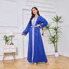 Ramadan Arabic Kimono Open Abaya
