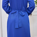 Ramadan Arabic Kimono Open Abaya