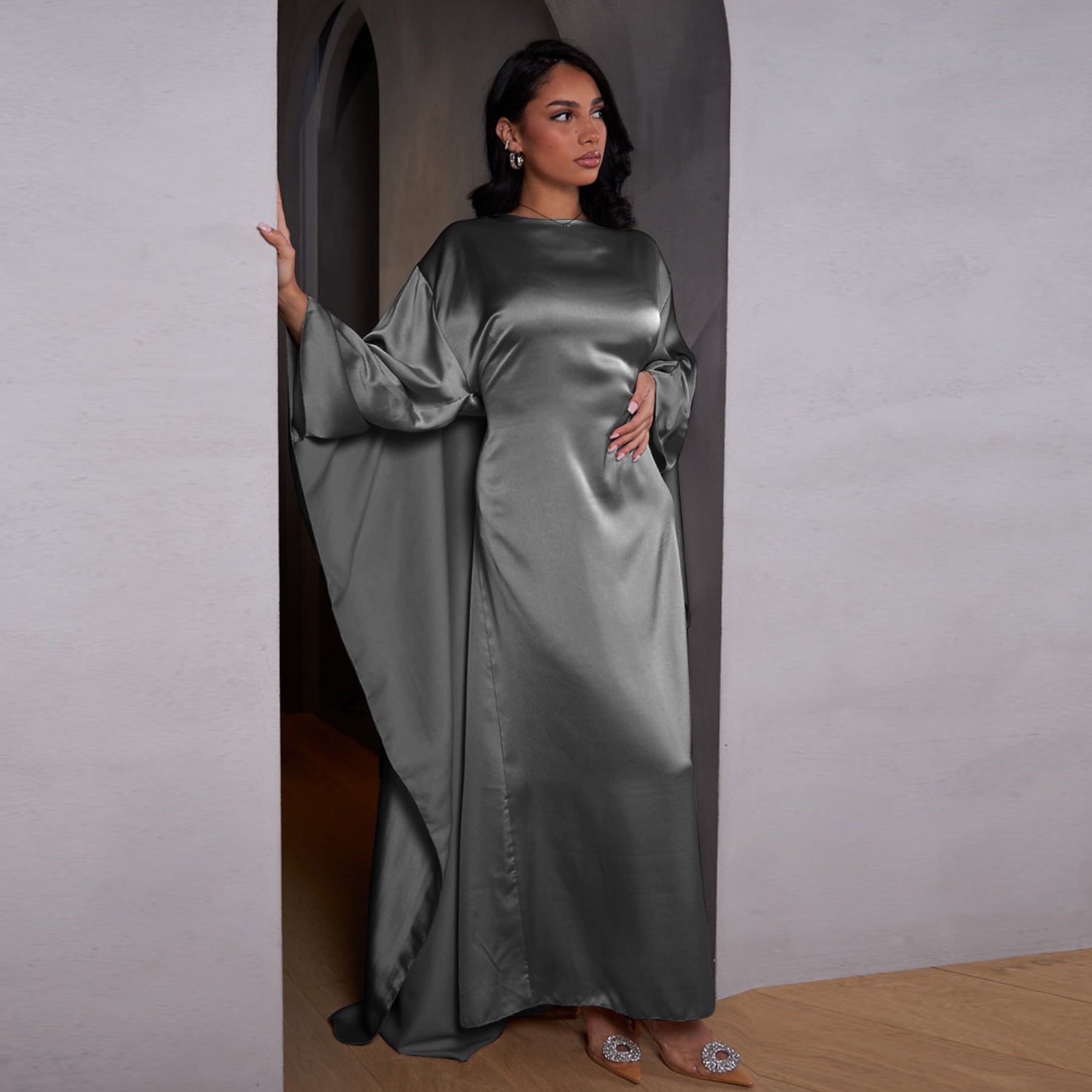 Fashion Elegant Maxi Butterfly Abaya