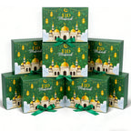 Ramadan Flip Gift Box 10 Pcs Green Castle