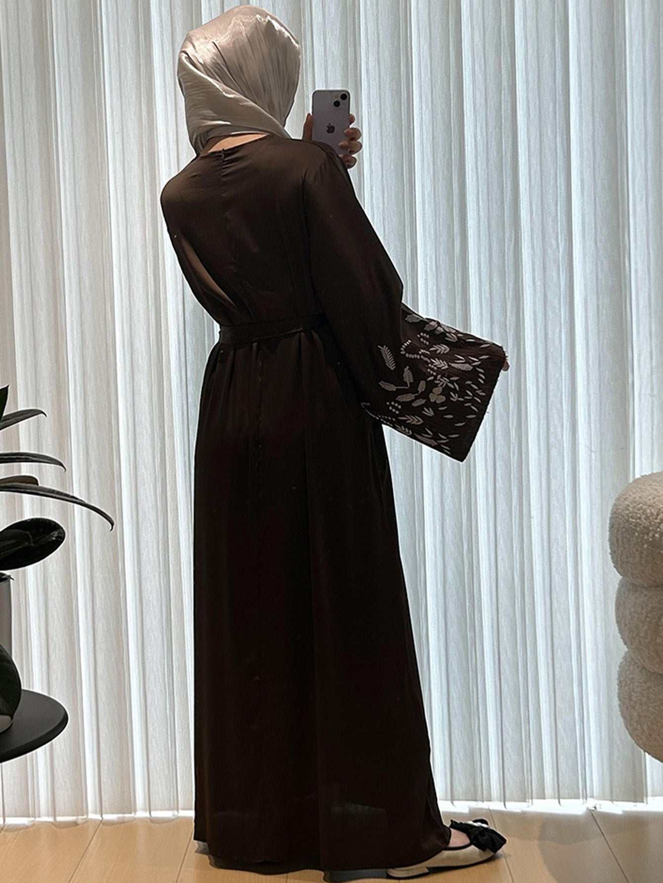 Willow Catkins Swaying Dress