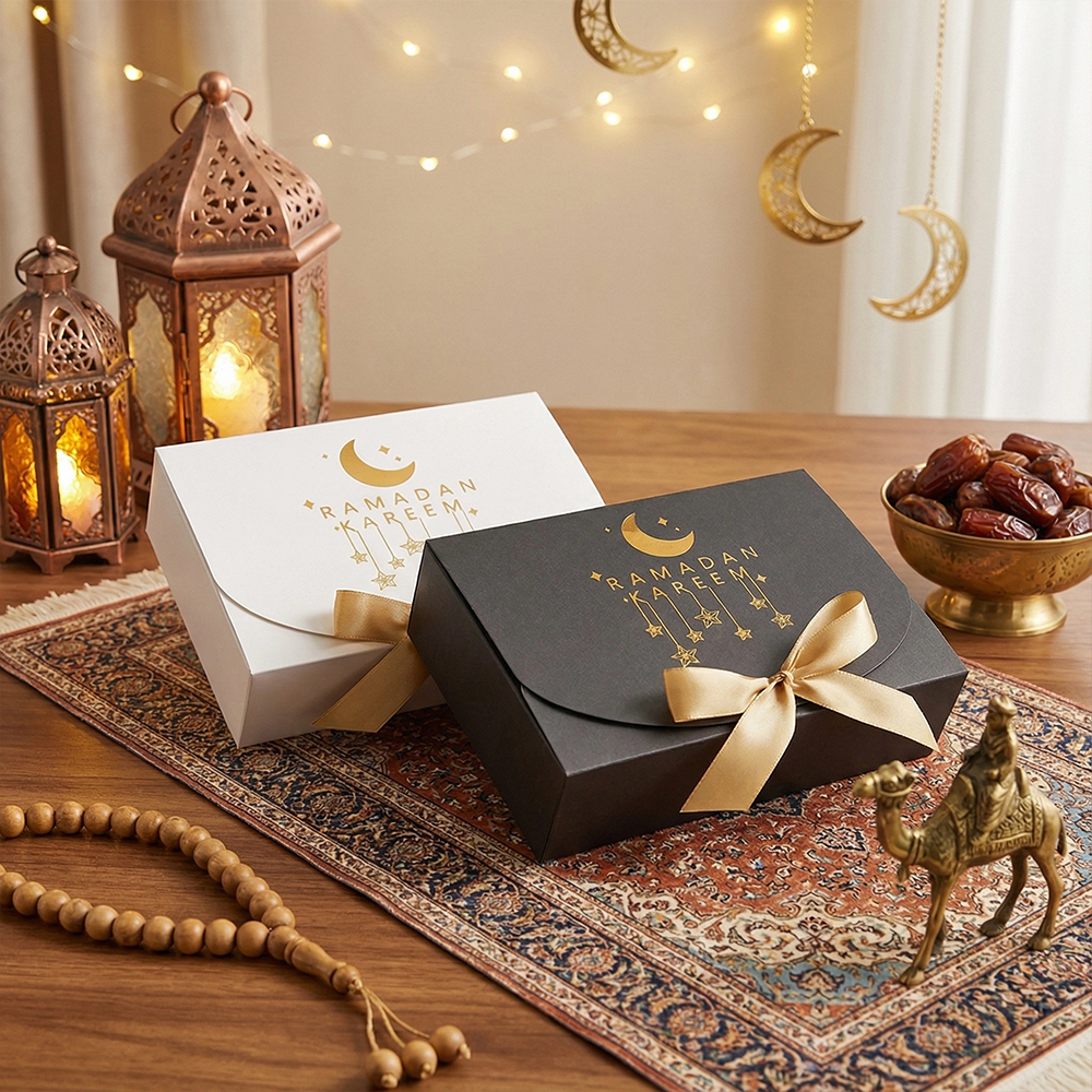 Ramadan Foil Stamped Gift Box 10 Pcs S911