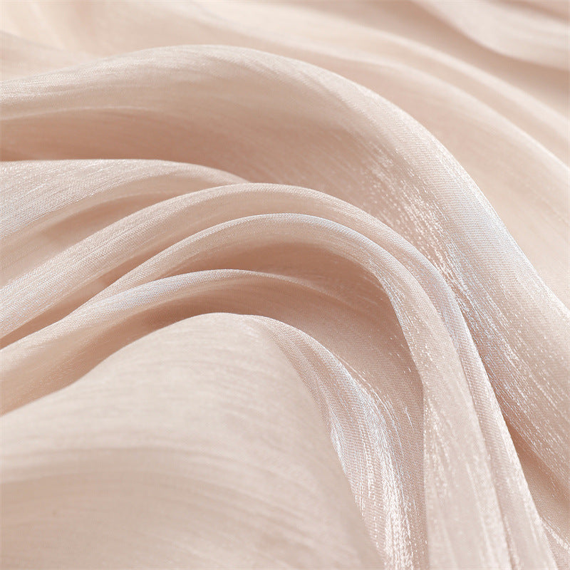 حجاب محبوك من القطن الصلب المطوي