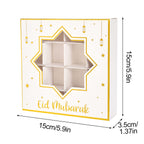 Ramadan Window Chocolate Candy Box 10 Pcs White 2