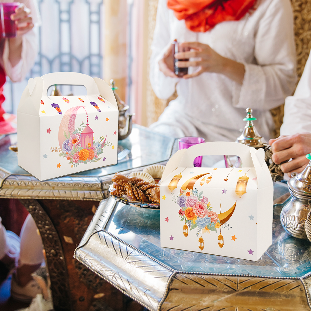 Ramadan Foil Stamped Gift Box 10 Pcs S904