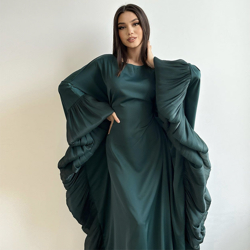 Splicing Flower Butterfly Abaya