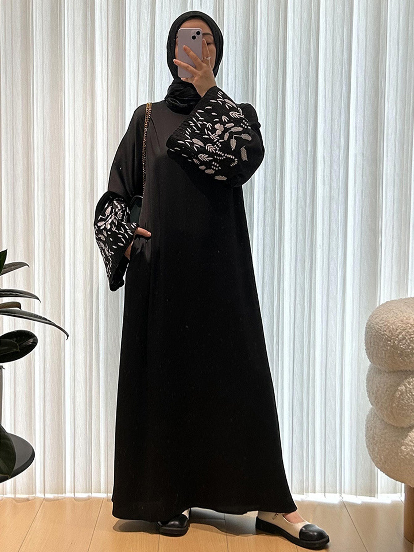 Willow Catkins Swaying Dress