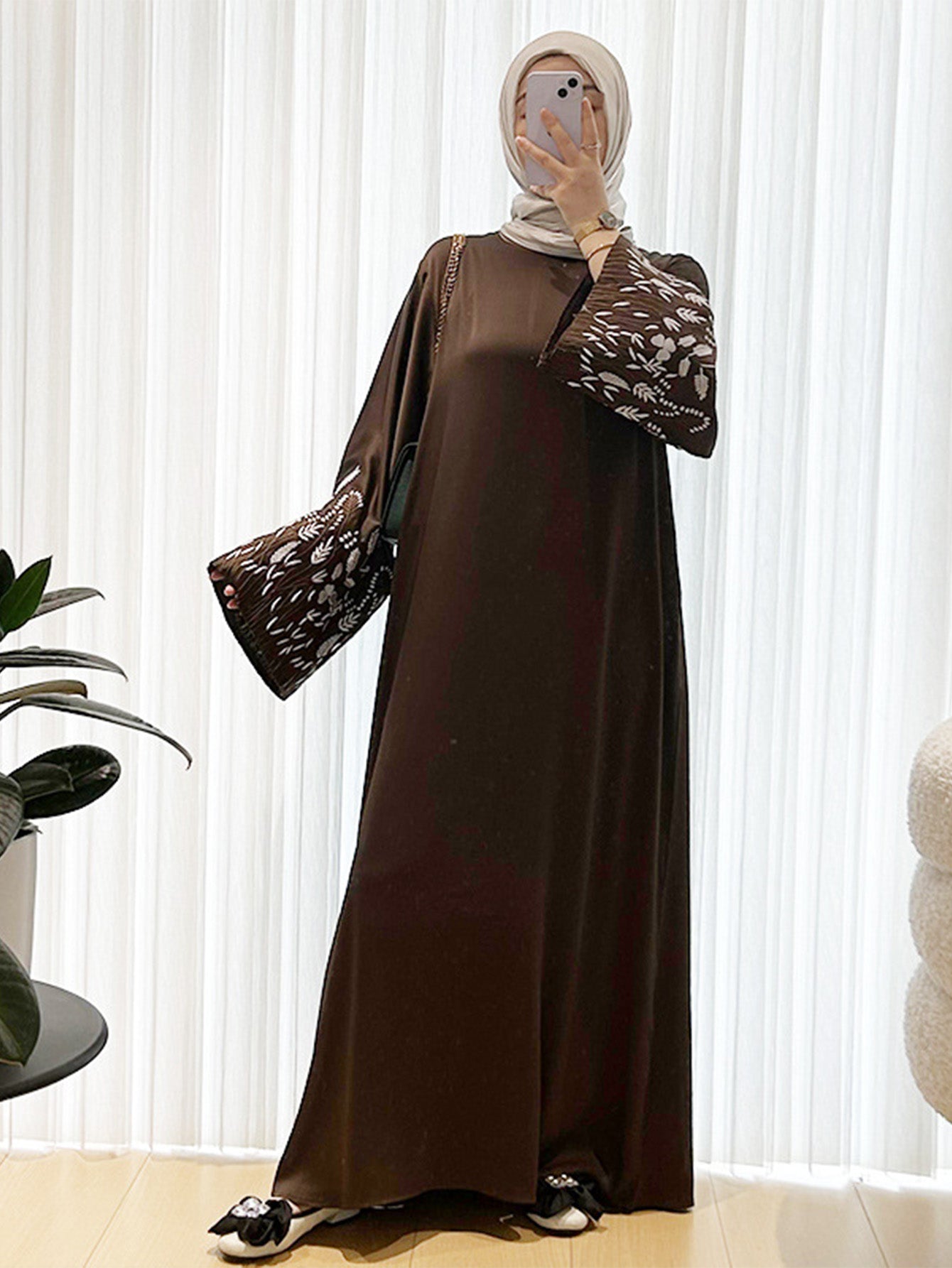 Willow Catkins Swaying Dress