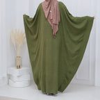 Waist Up Butterfly Abaya Dress