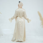 Elegant Satin with Chain Dress