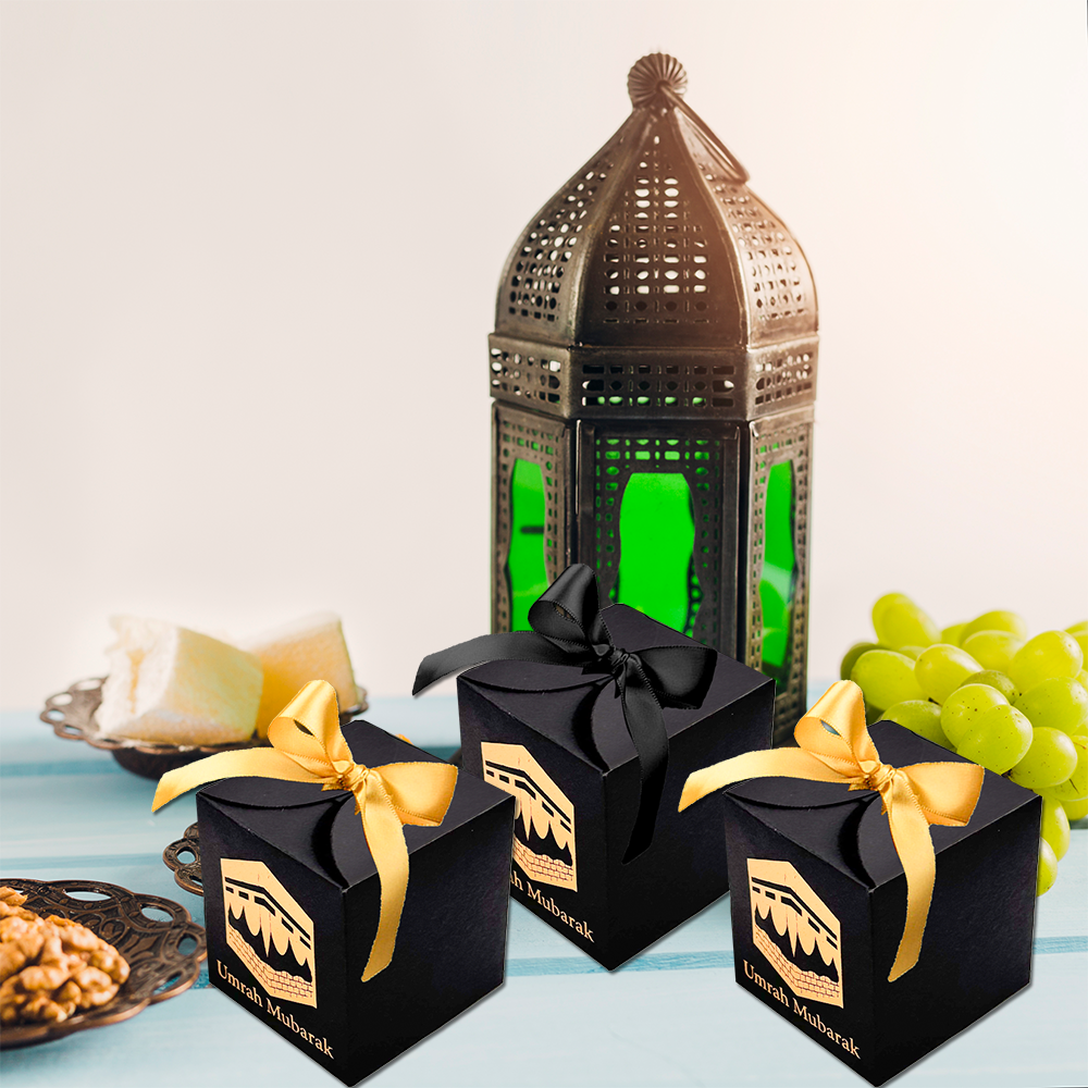 Ramadan Foil Stamped Gift Box 10 Pcs S907