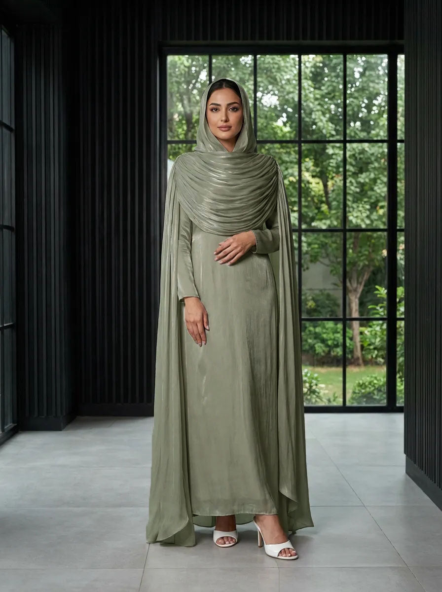 Elegant and Feminine Light Luxury Dress Abaya