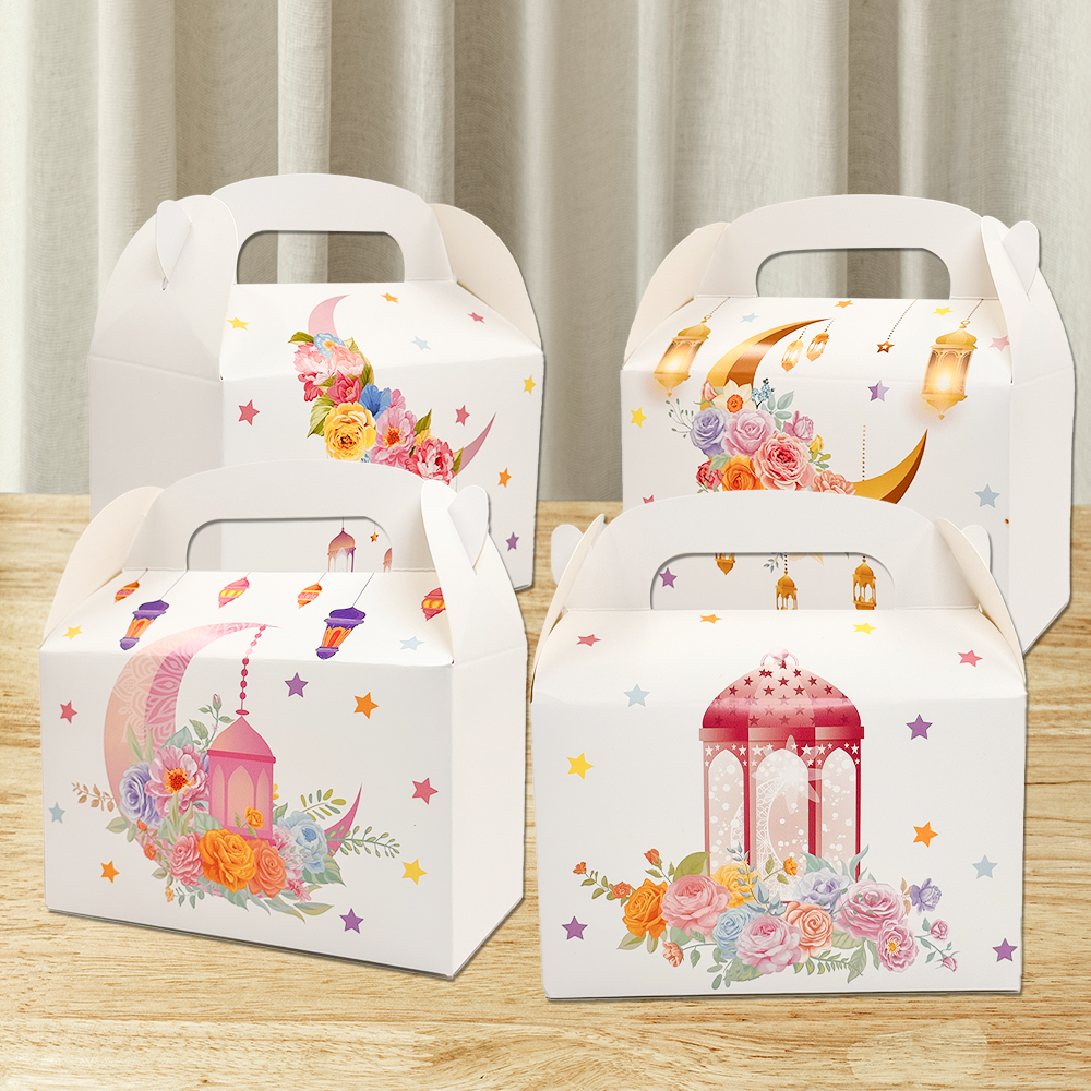 Ramadan Foil Stamped Gift Box 10 Pcs S904