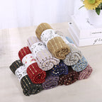 Plain Crinkle Long Hijab Scarf