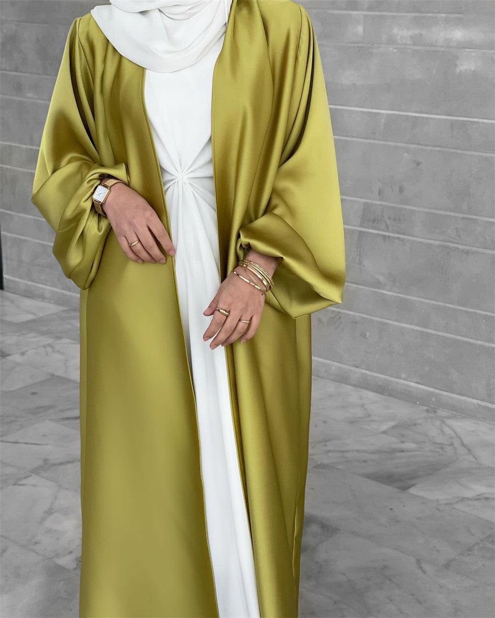 Lantern Sleeve Abaya