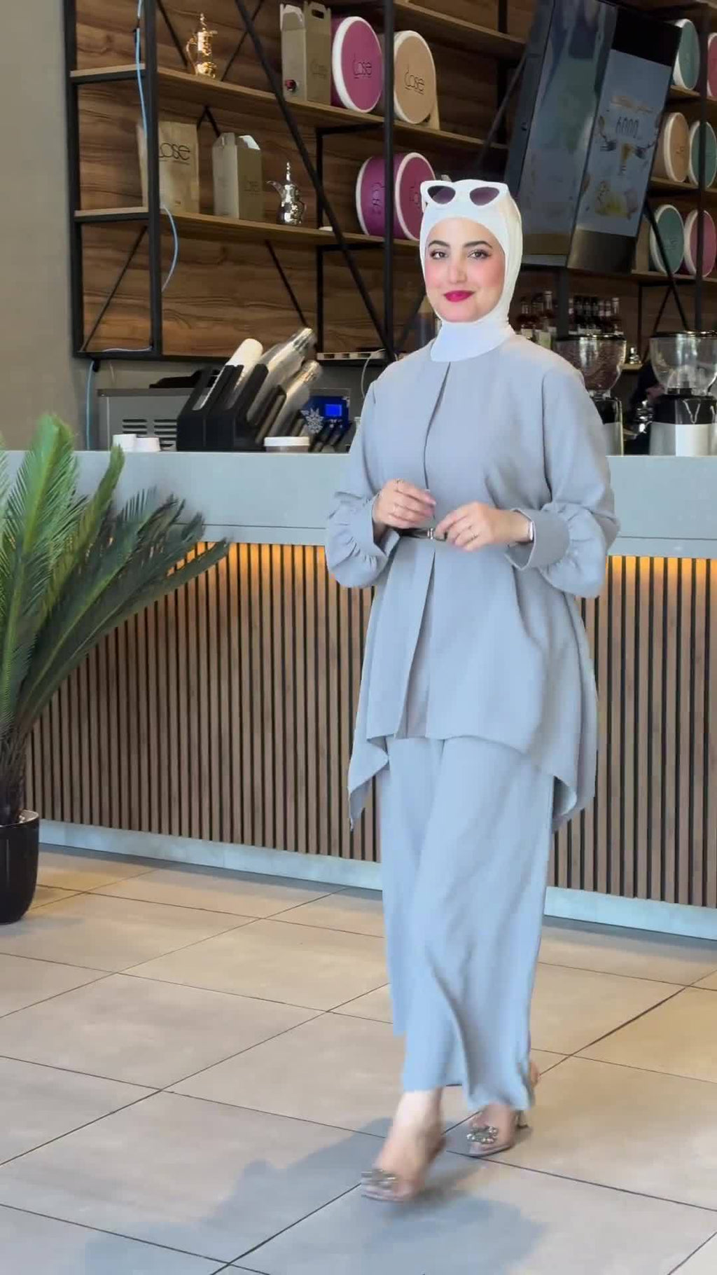 Two Piece Waist Cinching Leisure Set