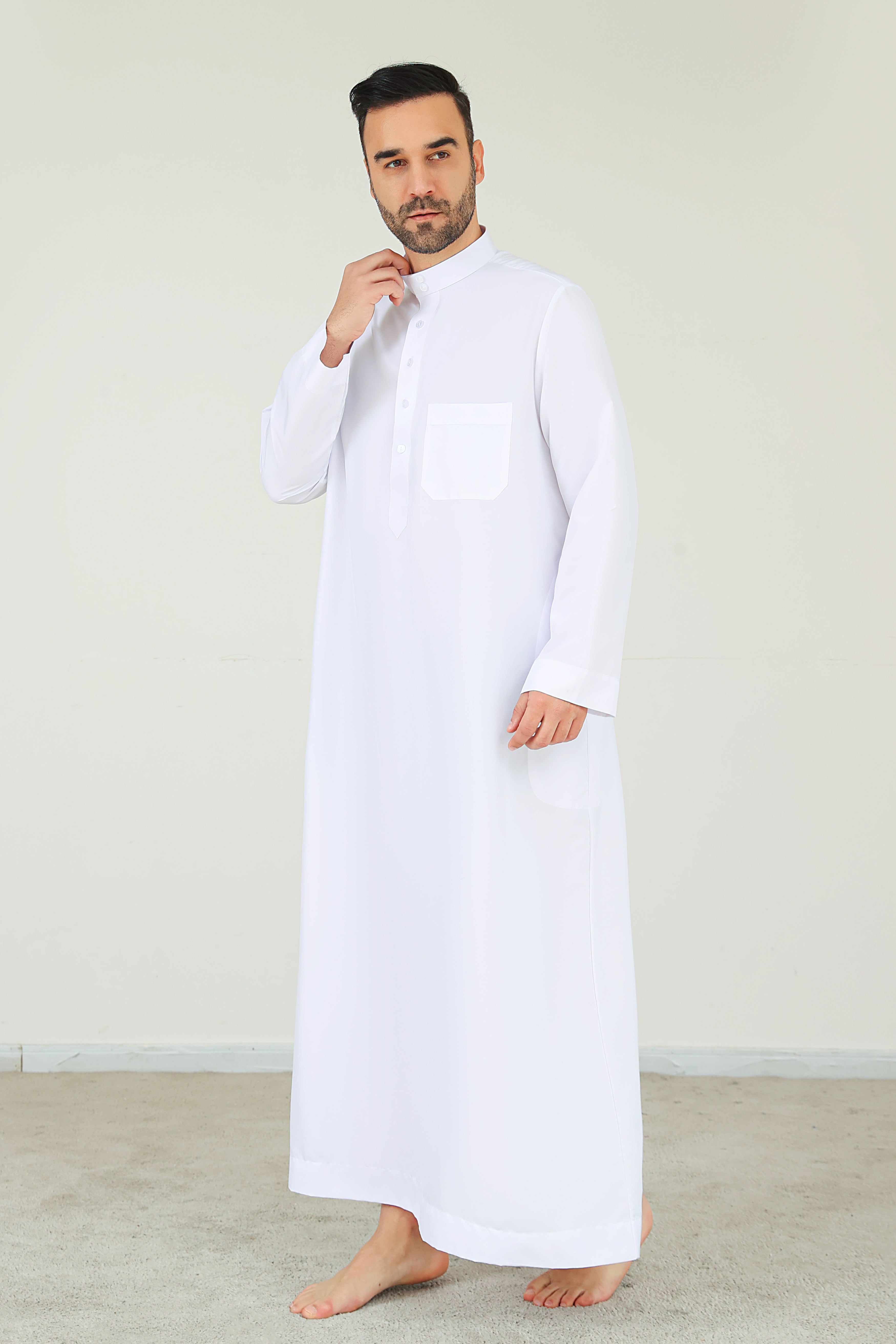 dishdasha dress Traditional Mens Saudi Style Thobe Classic for a grand bridal appearance Saudi Arab Men Dishdasha Thobe