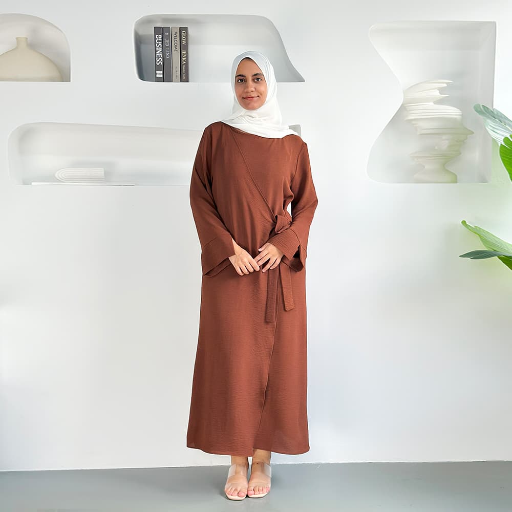 Modest Solid Color Abaya