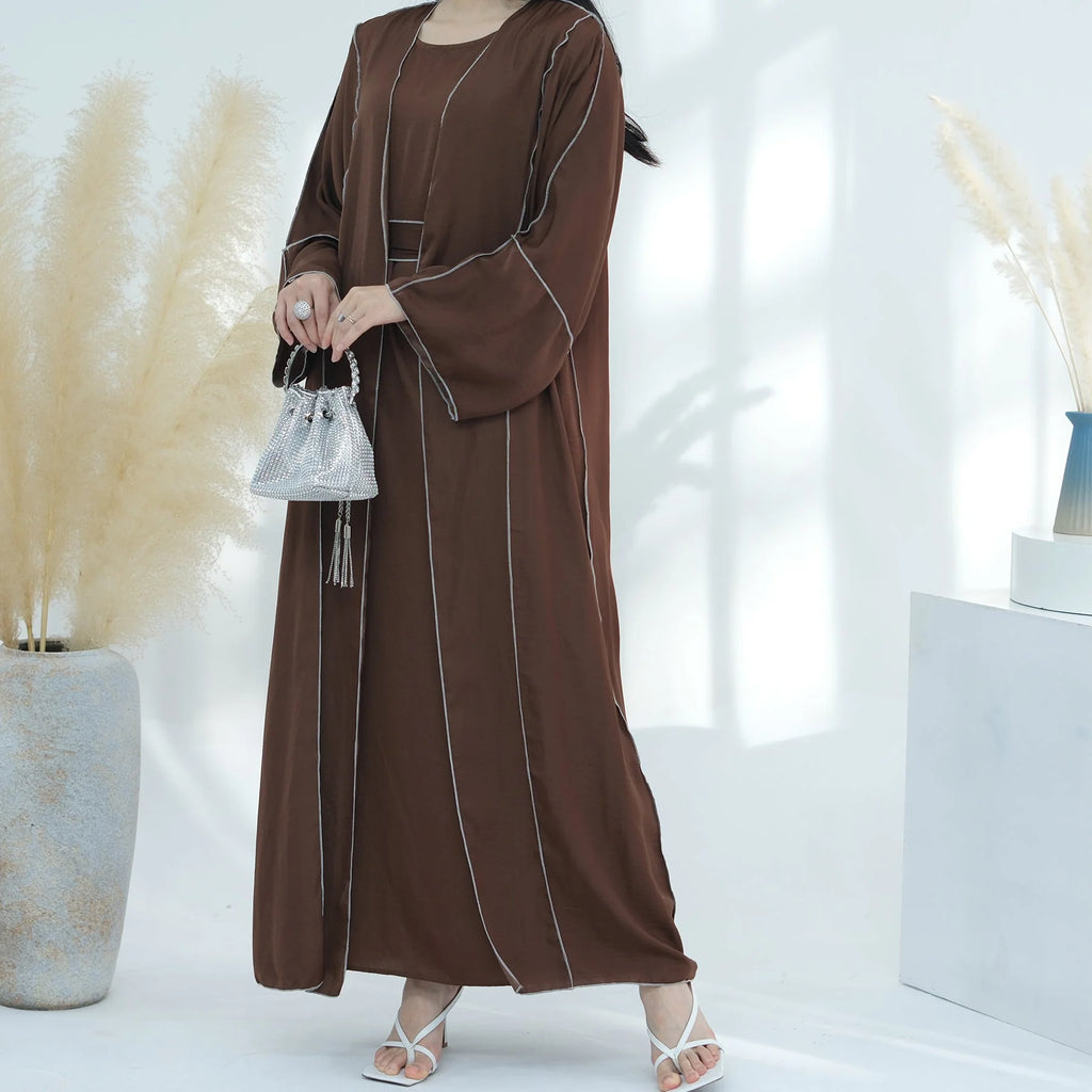 4 Pcs Prayer Cardigan Abaya