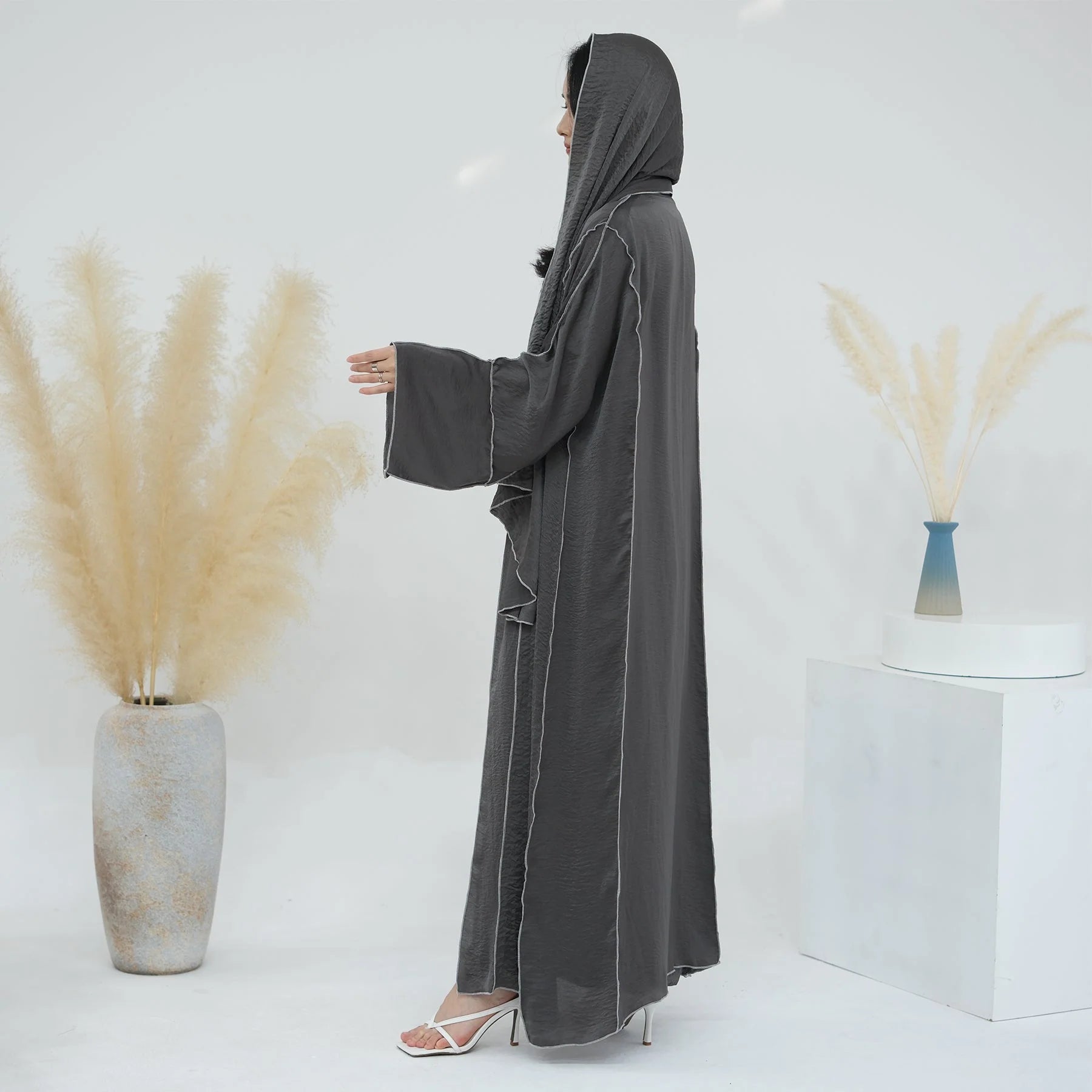 4 Pcs Prayer Cardigan Abaya