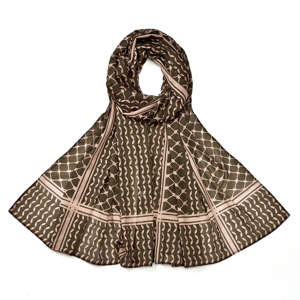 حجابات شيفون مطبوعة