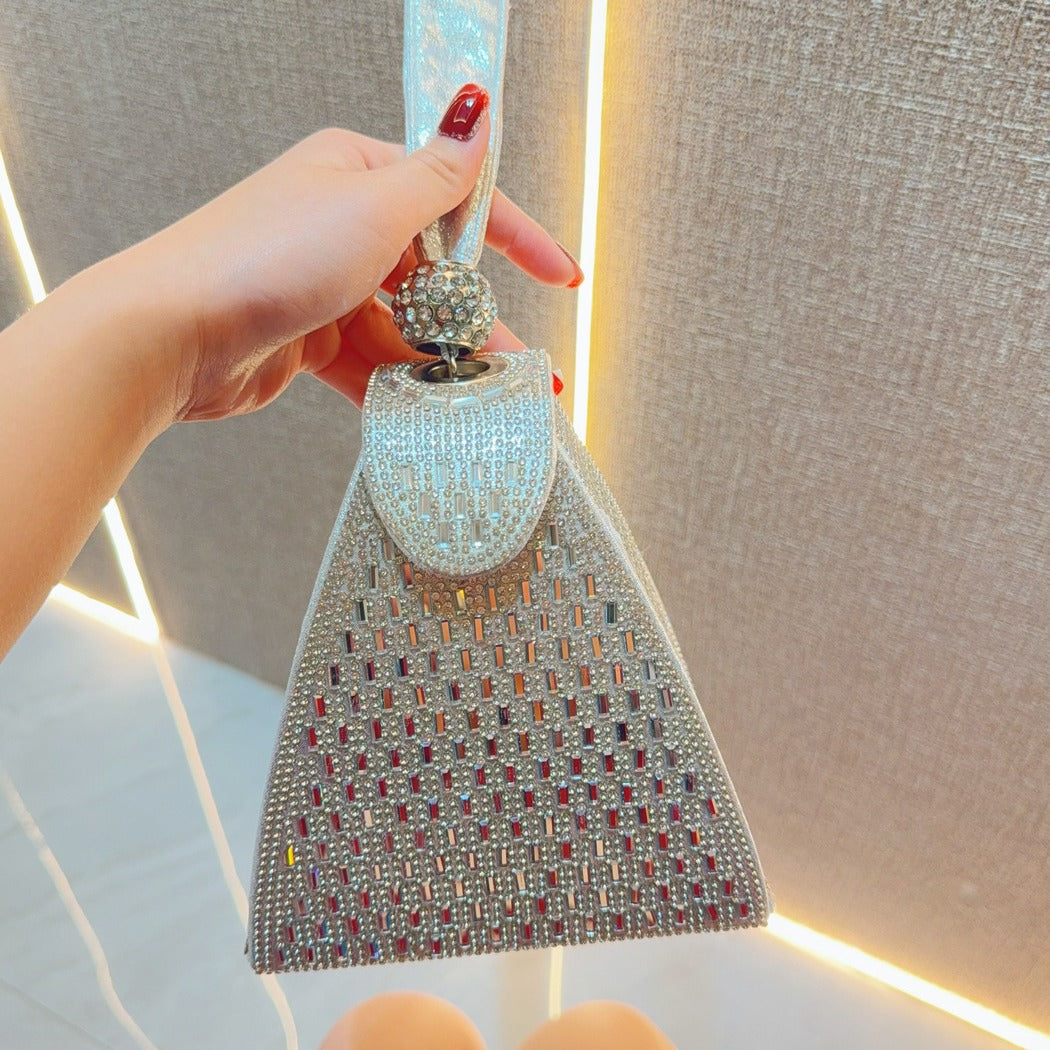 Crystal Pyramid Handbag