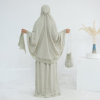 4 Pcs Prayer Abaya Set