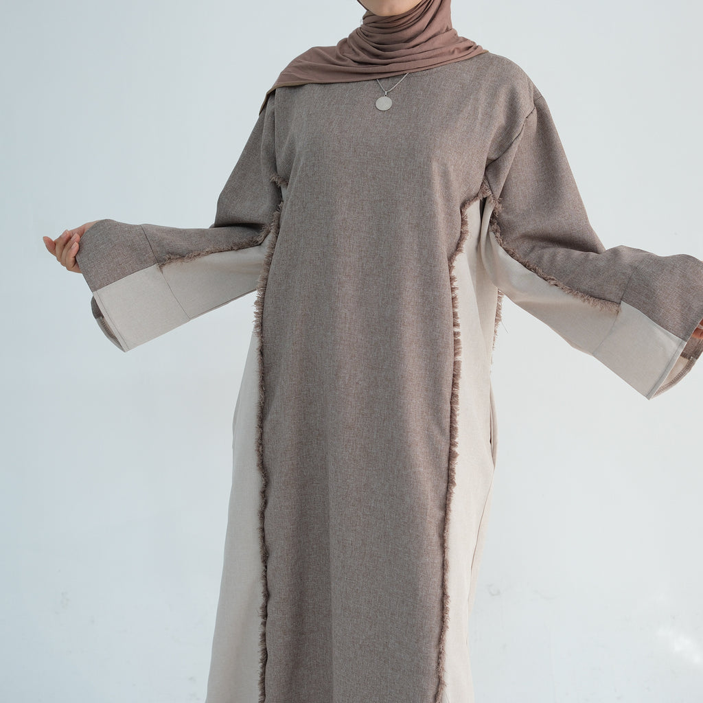 Splicing Elegant Abaya