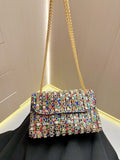 Crossbody Crystals Rhinestone Clutch Handbags
