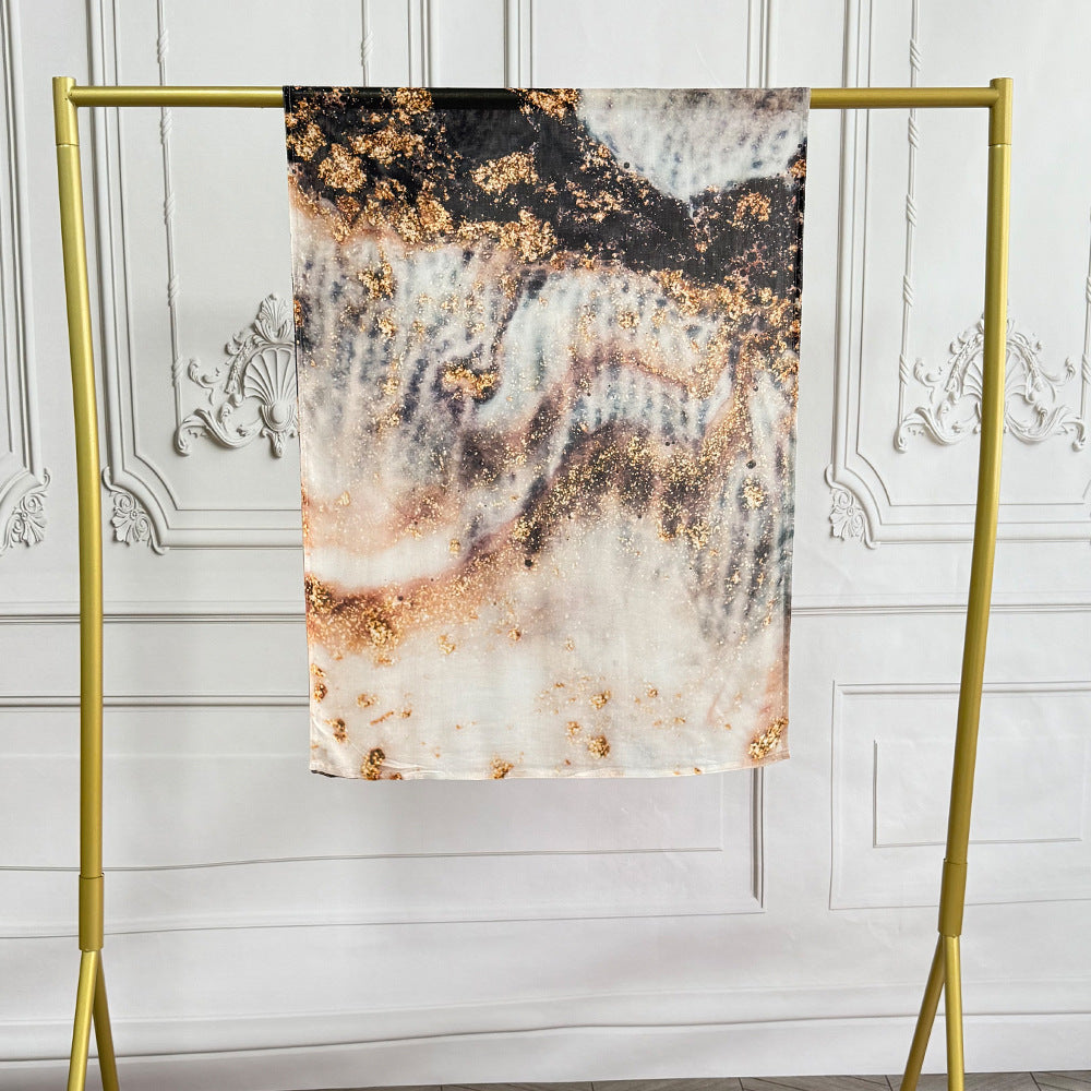 Watercolor Printed Hijab