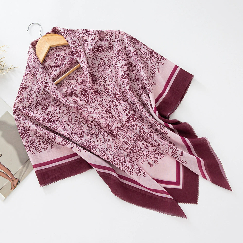 100 Color Wave Printed Hijab 26-50