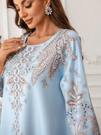 Gorgeous Blue Kaftan