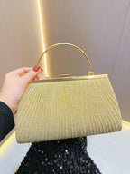 حقيبة يد جذابة مزينة بالترتر اللامع 