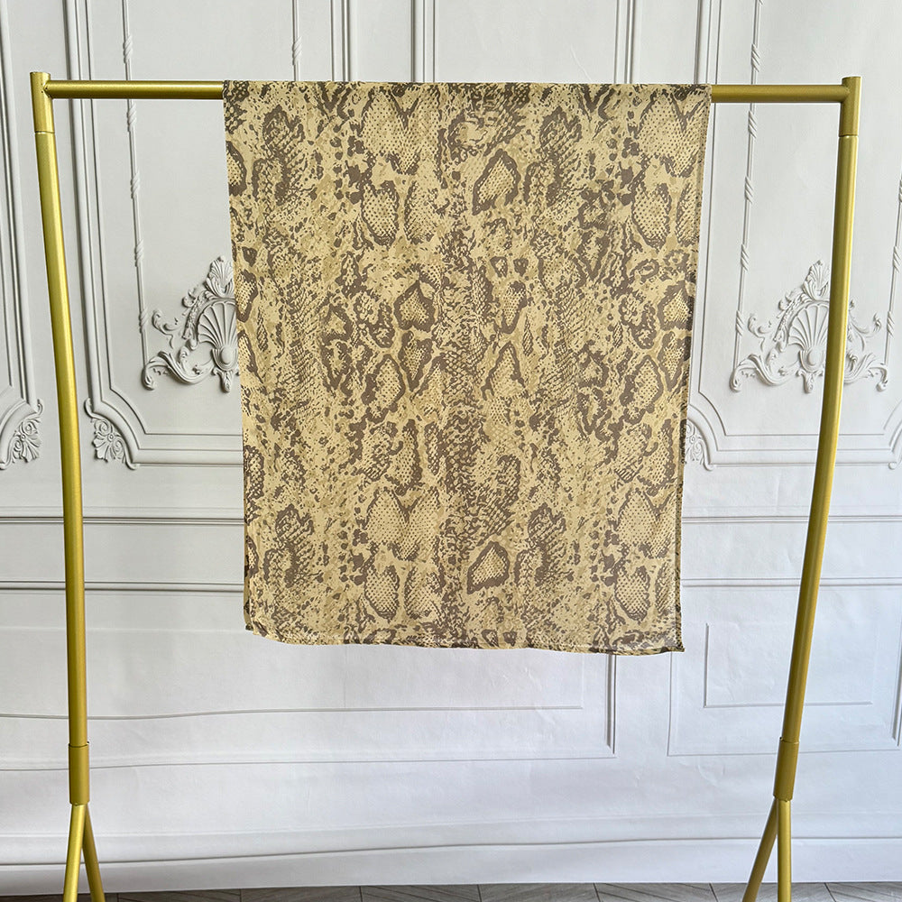 Watercolor Printed Hijab