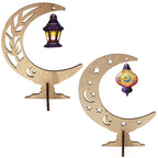 Ramadan Moon Lantern Table Decor