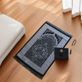Ramadan Portable Prayer Rug with Fabric Bag - A Black