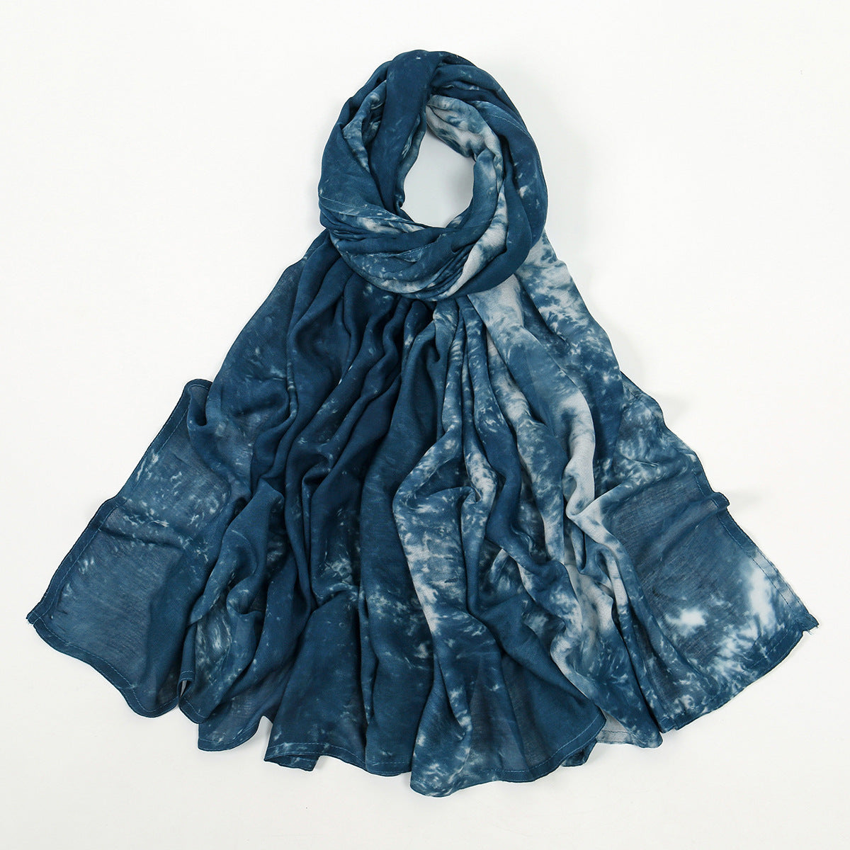 Trendy Tie-Dye Rayon Hijab